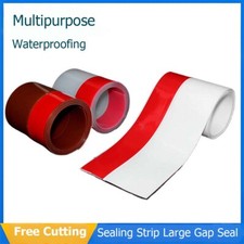 Sealing Strip Large Gap Seal Waterproof Strip Doors Windows Bath Shower Glass 1M