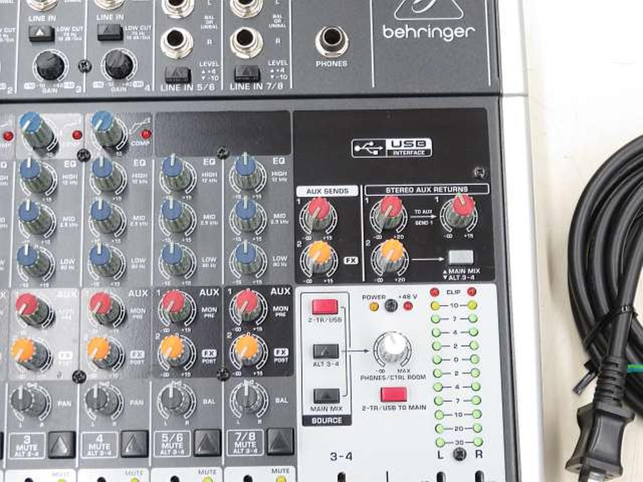 Behringer XENYX 1204 USB analog audio mixer from Japan Preowned Works