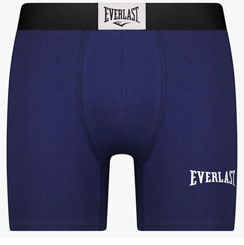 3 pc Everlast Men Boxer Briefs Soft Underwear Navy Blue Black Grey Medium 32-34 - Picture 3 of 10
