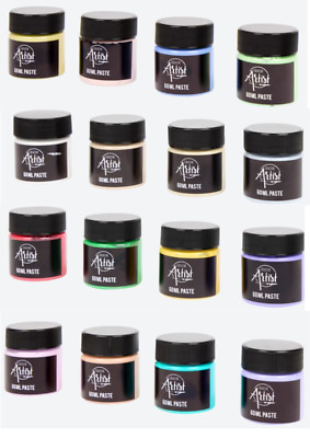 3D Modellierpaste 4×60ml   Acrylfarben Set für Künstler, Multicolor, 4 Varianten