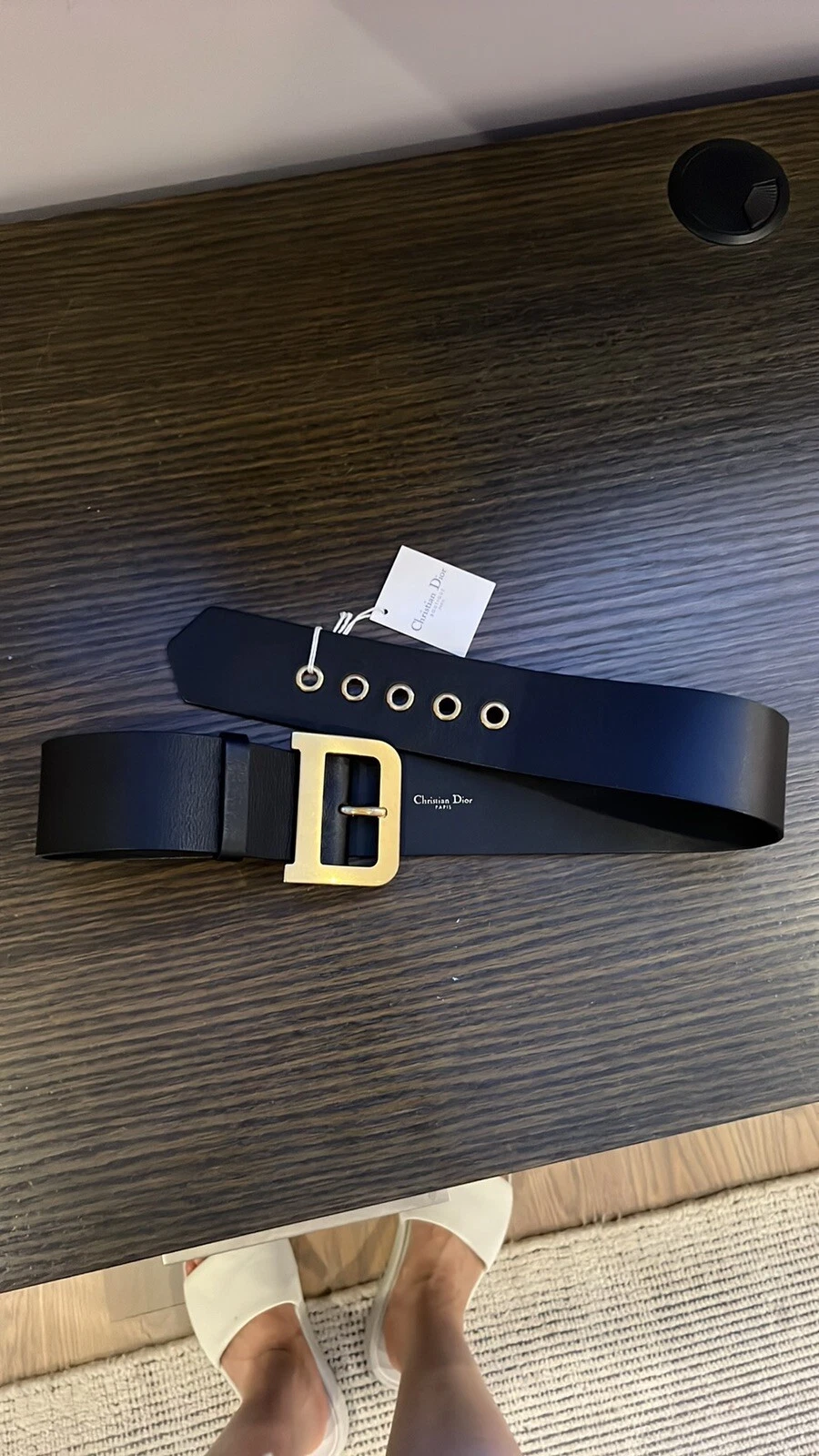 ceinture chrétienne dior femme