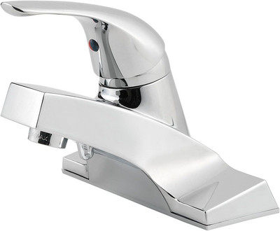 LG1425000 Pfirst Series Single Control 4'' Centerset Bathroom Faucet in Polished 