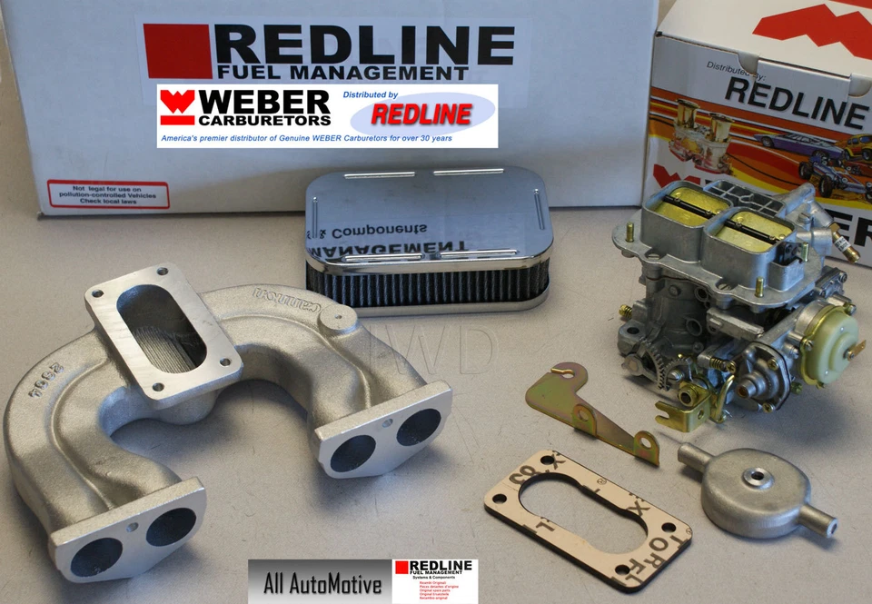 Kit Carburador Triumph Spitfire Performance Weber 1967-1980 1300cc y 1500cc Foto 2 de 4