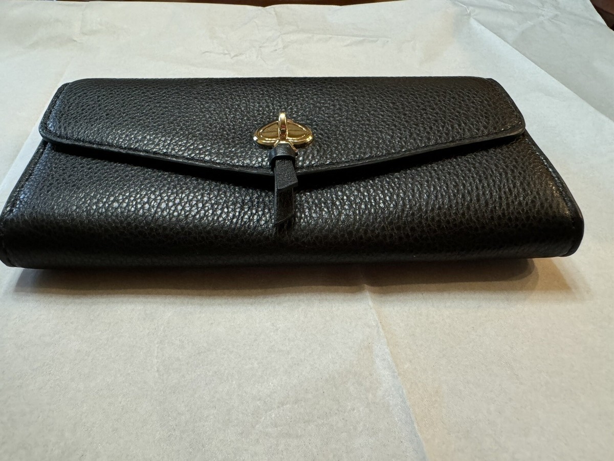 長財布 Kate Spade marti pebbled leather large slim wallet K6402 NWT Kate Spade Marti Large Slim Pebbled Leather Flap Wallet
