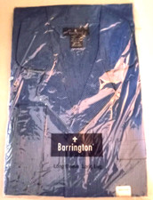 Barrington men's M blue stripe pajama set long sleeve long pant NWT