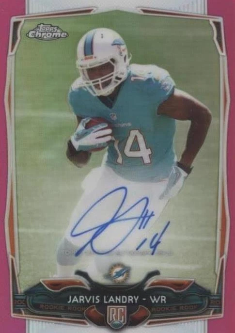 BCA Pink Refractor Rookie Autographs