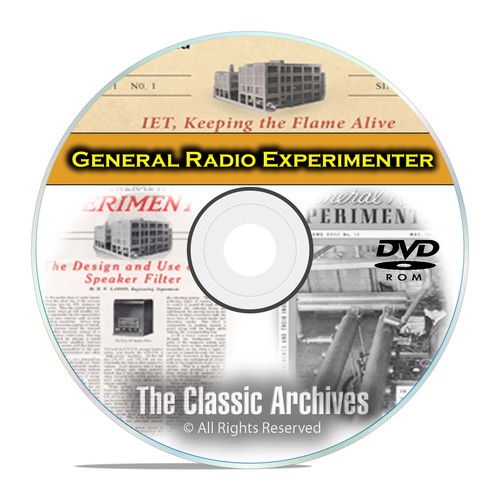 Allgemeines Radio Experimentator Handbücher 490 Bücher Ham Kristall Wireless Set CD DVD B62 - Bild 1 von 6