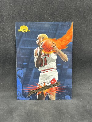 1995 1996 Skybox Dennis Rodman card #159 | eBay