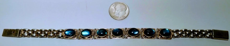 Beautiful 925 Silver Labradorite bracele {{BirthDay}}Holiday}}Healing}} - Image 4 of 4