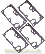USA MADE, 4 THROTTLE BODY ID PLATE GASKETS FITS GM TPI LT1 WITH GM BOLT PATTERN
