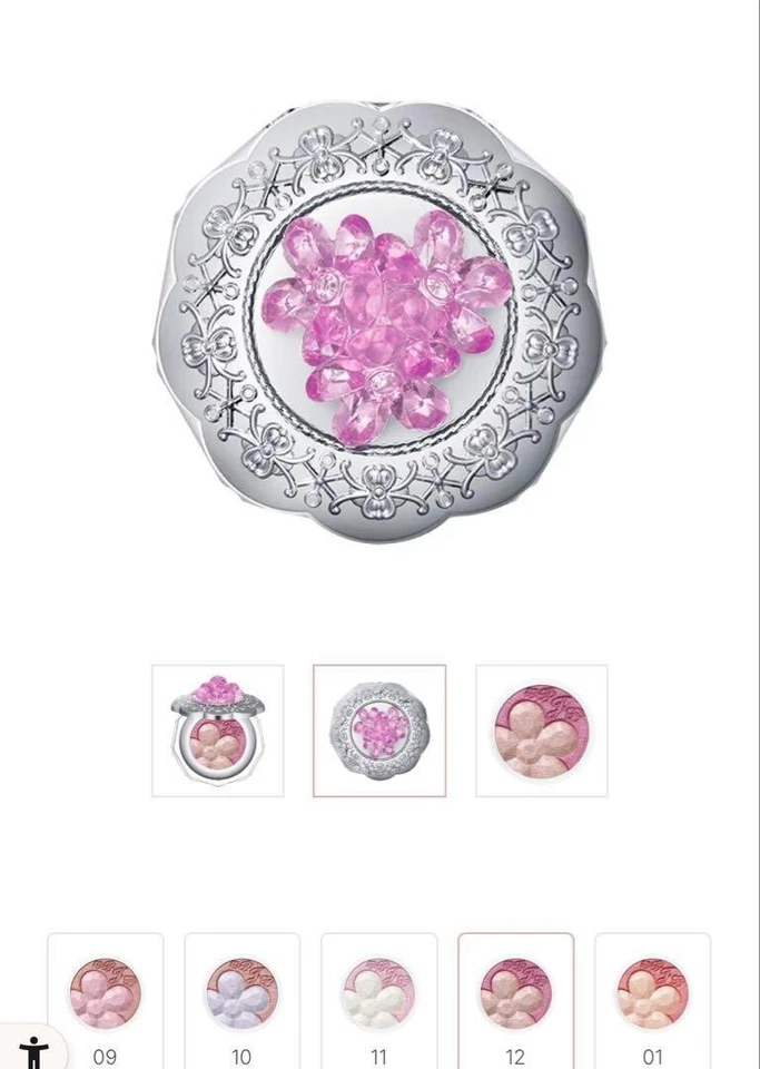 JILL STUART Crystal Bloom Petal Couture Eyes Duo #12 New Year's Eve Limited - Image 2 of 4