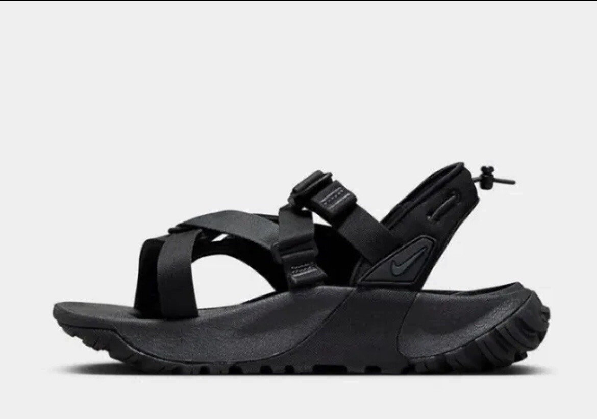 Nike Oneonta Sandals Black/Anthracite $170 FB1950-001 Men's