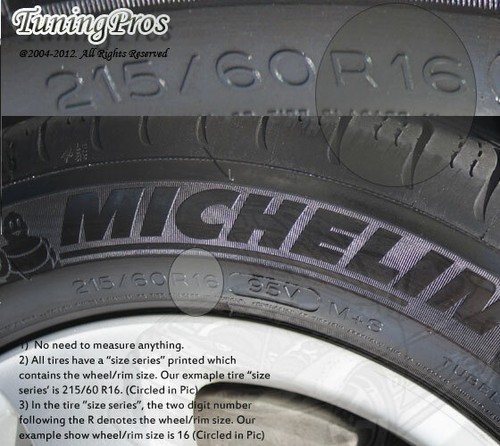 4pcs Wheel Cover Rim Skin Covers 16" Inch Style #B026 Hubcaps with Improved Tab - Picture 4 of 4