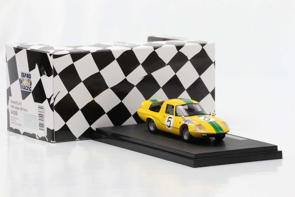 ミニカー EBBRO 1/43 DAIHATSU P3 Japan GP EBRRO 1/43 Daihatsu P3 1966 Japan GP No5 for sale online | eBay