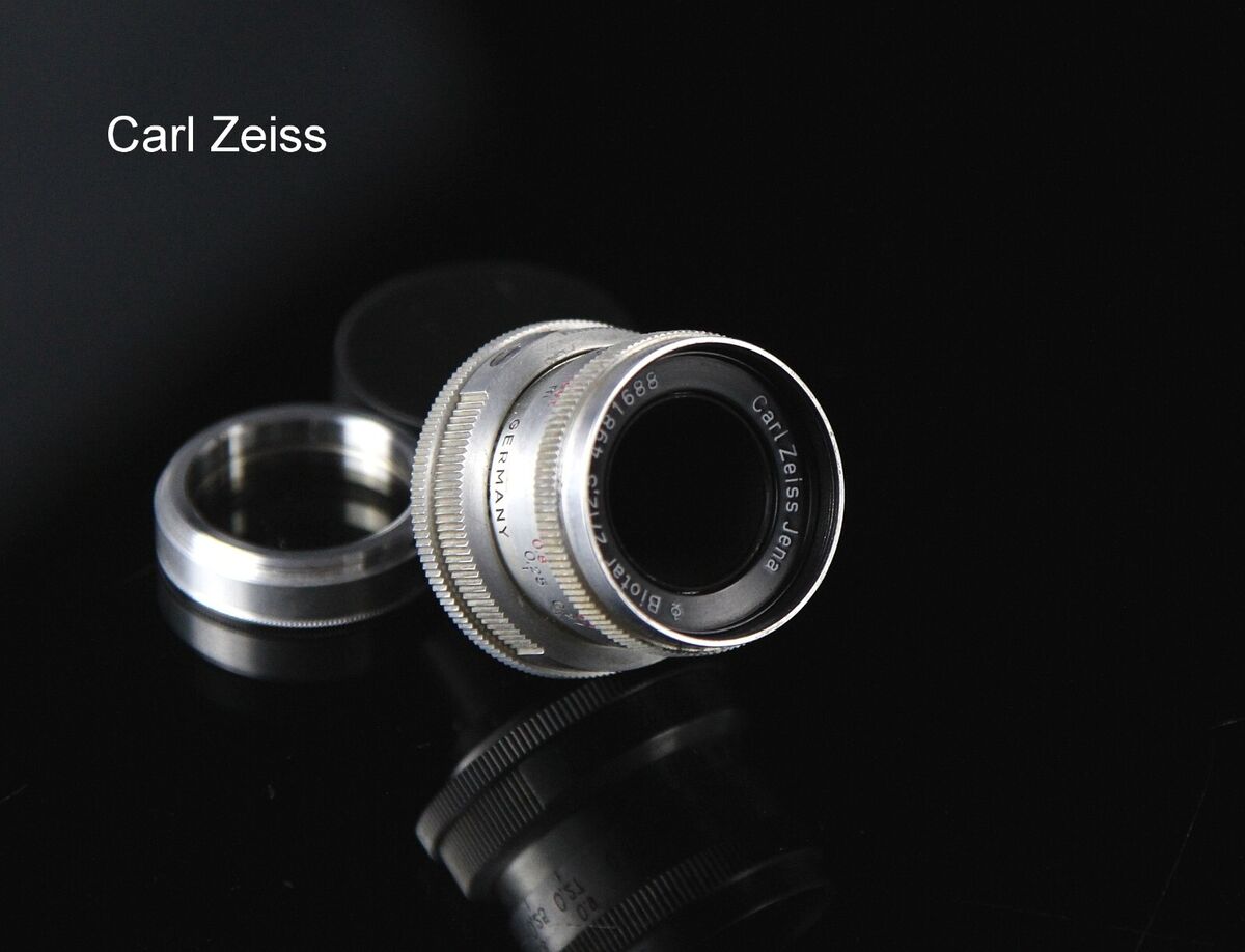 Lens Carl Zeiss Jena Biotar 2 / 12,5 for Pentaka 8-Pentaflex Lens Carl Zeiss Jena Biotar 2 / 12,5 for Pentaka 8-Pentaflex
