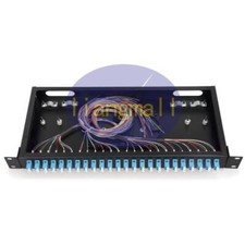 48 core LC with adapter pigtail 24 Ports Patch Panel Fiber Optic Terminal Box
