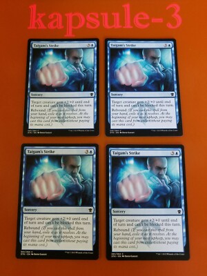 4x Taigam's Strike | Dragons of Tarkir | MTG Magic Cards