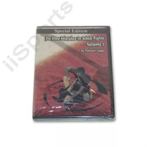 Brazilian Jiu Jitsu Common Mistakes in MMA Fights #1 DVD Caique grappling bjj 