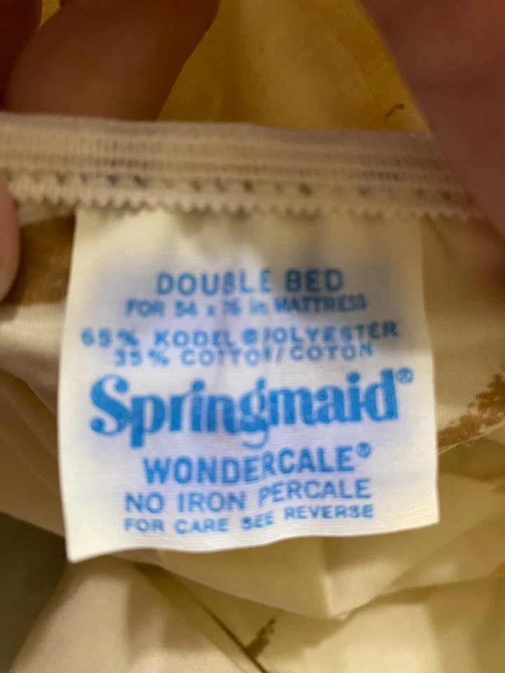 Juego Doble Hojas MCM De Colección Años 70 Mariposas Kabuki Bambú Hippie Boho Granola Foto 3 de 4