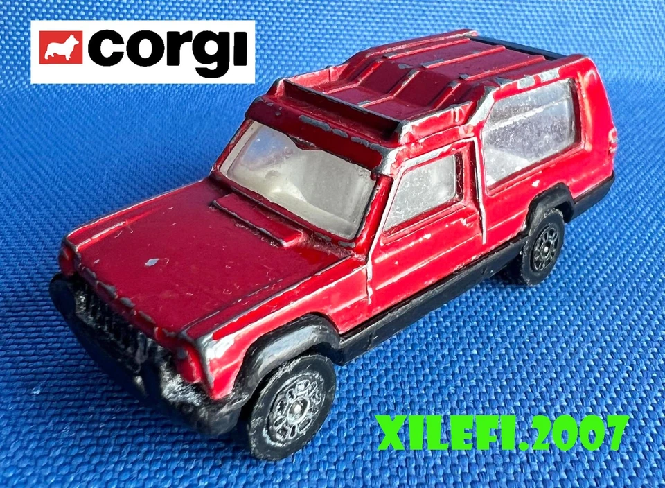 corgi matra rancho rosso 1/55 suv matra rancho corgi england 1981 COME DA FOTO - Immagine 3 di 4