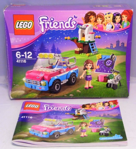 Lego Friends 41116 Olivia's Expedition Car Robot Laptop Complete + BA and Original Box - Picture 3 of 3