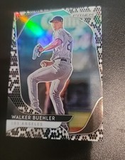2020 Panini Prizm Tier II Snake Skin Prizm /50 Walker Buehler #200