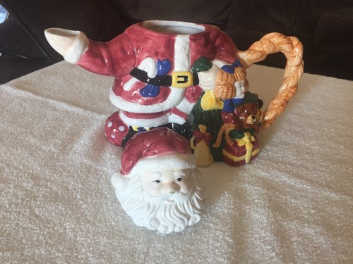 Santa Teapot - Picture 4 of 5