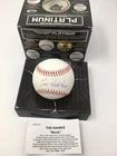 HOF Tim ROCK Raines Montreal Expos Signed Nickname Baseball Autographed 1/3 Auto