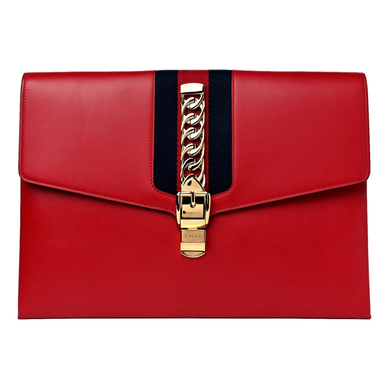 Pochette Gucci Maxi Sylvie rouge