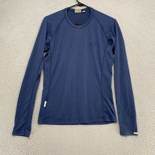 Icebreaker Merino Shirt Mens Small Slim Fit Pure Merino Wool Baselayer Ski Hike*