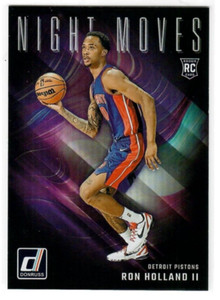 2024-25 Panini Donruss Ron Holland II #27 Night Moves Pistons Case Hit SSP