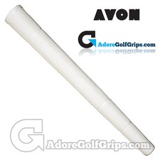 Avon Tacki-Mac Arthritic Serrated Jumbo Golf Grips - White x 1