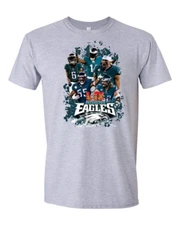 New Graphic -Philadelphia Eagles Champions, Super Bowl LIX Short Sleeve TEES!!