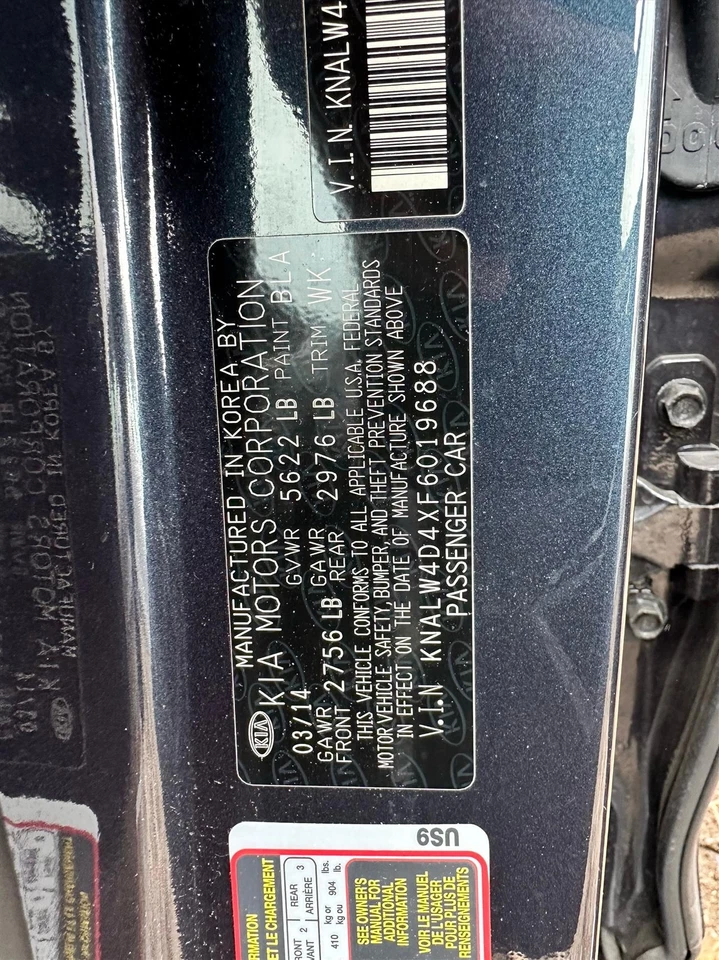 Bomba de dirección asistida usada se adapta a: Kia K900 2015 grado A Foto 2 de 4