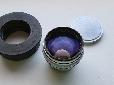 1963! Soviet Jupiter 3 5cm 50mm f/1.5 f1,5 Red P Objektiv Kiev Contax RF mit Adapter