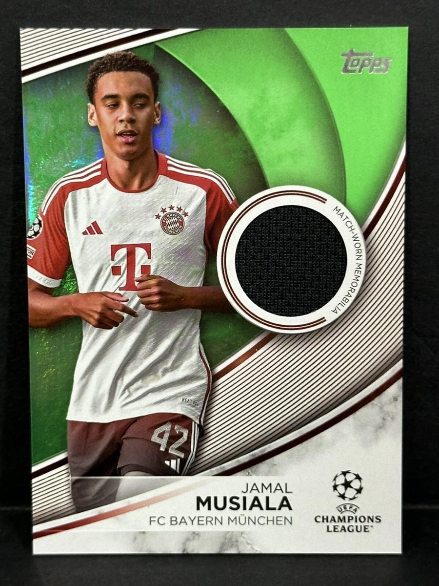 2023-24 Topps UEFA Club Competitions Jamal Musiala Match