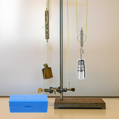 Mechanical Instrument Weight Set Labs Slotted Weights with Hanger Child Small - Picture 5 of 12
