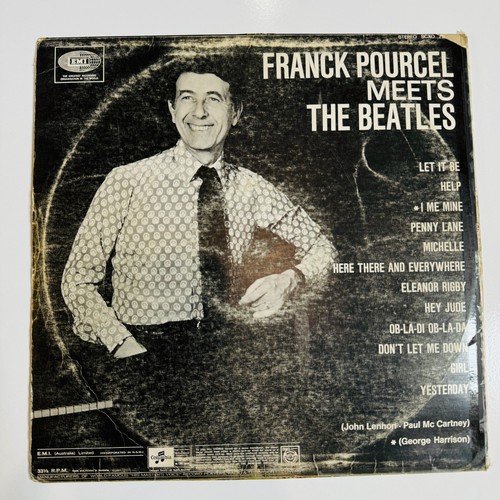 Franck Pourcel - Meets The Beatles - Vinyl EP Record 1972 - Picture 2 of 4