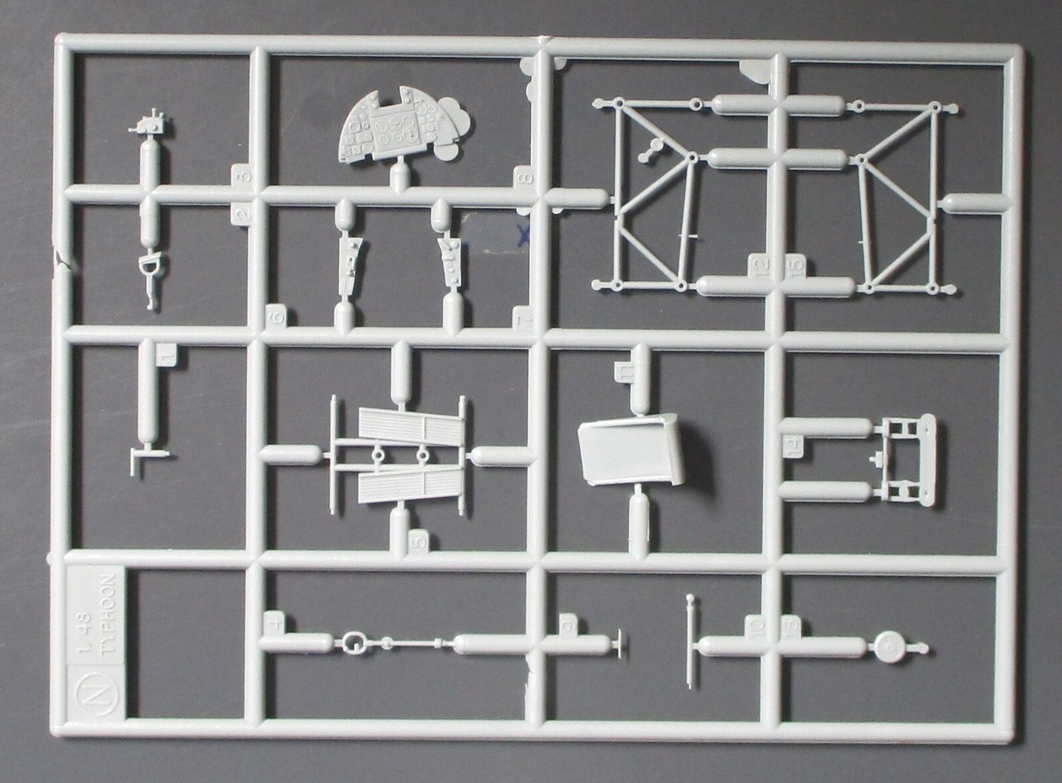 Hasegawa 1/48th Scale Typhoon Mk. Ib - Parts Lot N from Kit No