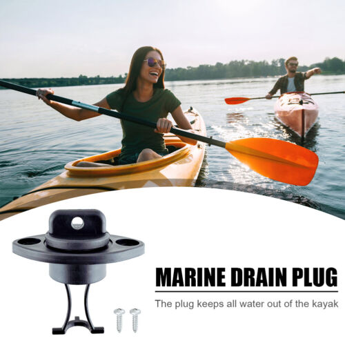 Stainless Steel Dinghy Canoe Boat Oval Drain Plug Marine Hardware Accessories - Picture 3 of 12