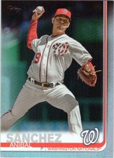 2019 Topps Update Rainbow Foil #US176 Anibal Sanchez Washington Nationals