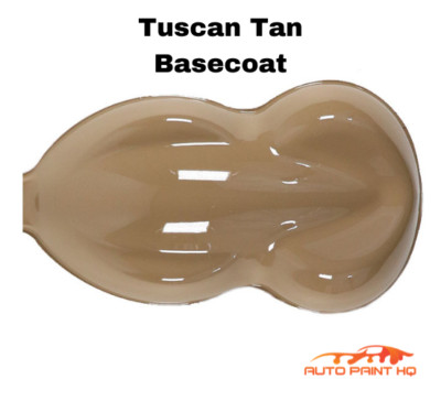 Tuscan Tan Basecoat High Solids Clearcoat Gallon Car Auto Paint Kit