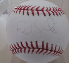 FREDDY SANCHEZ SIGNED AUTO OFFICIAL MLB BASEBALL PITTSBURGH PIRATES RARE