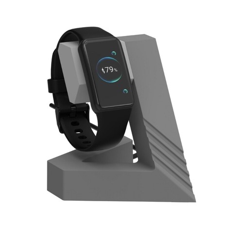 Double Slot Charging Station For Watch with Nonslip Base Stable Device Placement - Zdjęcie 4 z 11