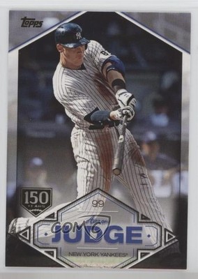 2019 Topps Target Highlights 150th Anniversary 78/150 Aaron Judge #AJ-4 0rd2