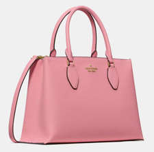 Kate Spade Rae Pink Saffiano Satchel Bag KK310 NWT Crossbody Purse 399 Retail