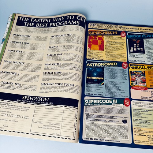VINTAGE COMPUTER MAGAZINES X4 YOUR SPECTRUM, SINCLAIR USER X2, SINCLAIR ANSWERS - Afbeelding 12 van 17