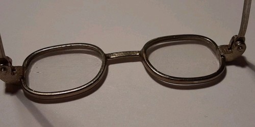 Puppenbrille Vintage, antik, gebrauchte Kunststoffgläser  - Bild 15 von 24