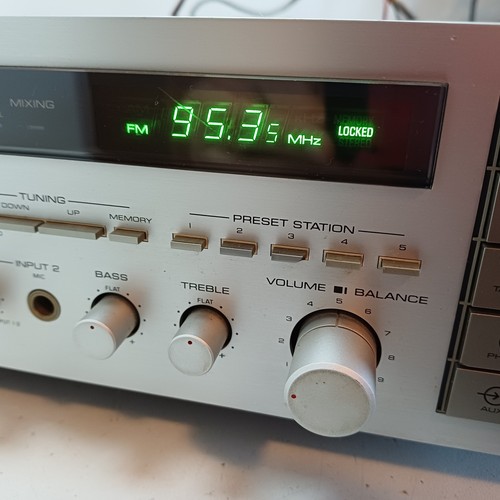 Yamaha KR-1000 Cassette Receiver Natural Sound PLL Vintage ** WORKS, TAPE NOT - Imagen 18 de 21
