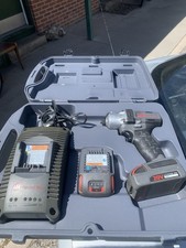 Ingersoll Rand W5130 K22 38 Impact Driver Kit Used Charger Batteries Tool Case